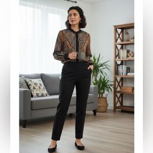 BOB MACKIE Vintage wearable art Womens button down shirt in size XL WITH TAG!